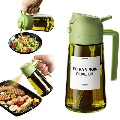 🎁HOT SALE 49% OFF💕2 in 1 Glass Oil Sprayer & Dispenser