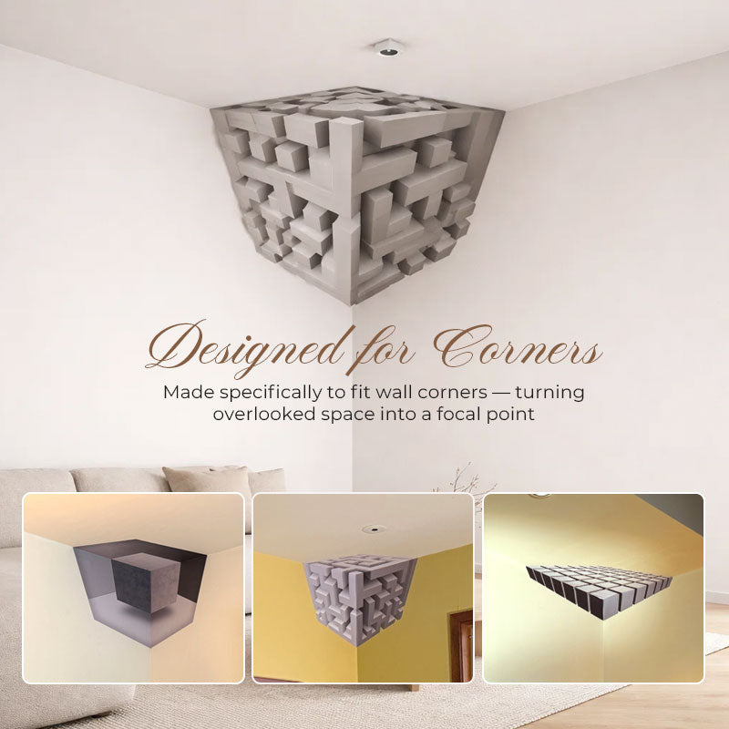 ✨New Year Promotion - 60% OFF✨3D Optical Illusion Corner Wall Decal