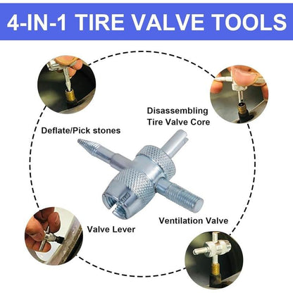⏰Last day Sale Save 60%-🔥SnapFixMate Tire Valve Tool Kit -⚡Fix Leaky Valves in 15 Seconds