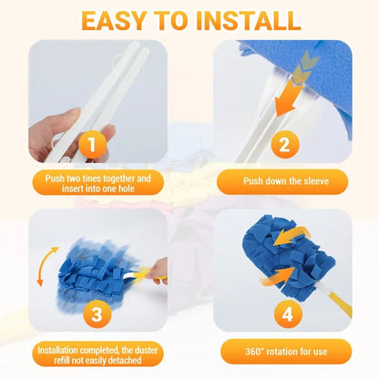 ✨ 360° Electrostatic Duster Refills — The Sustainable Choice for a Dust-Free Home