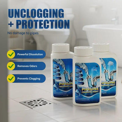 💪Powerful Pipe Dredging Agent for Kitchen and Toilet Pipelines🌟