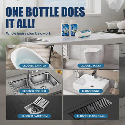 💪Powerful Pipe Dredging Agent for Kitchen and Toilet Pipelines🌟